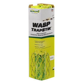 RESCUE! Wasp TrapStik outer view demonstrates a chemical-free outdoor pest control option