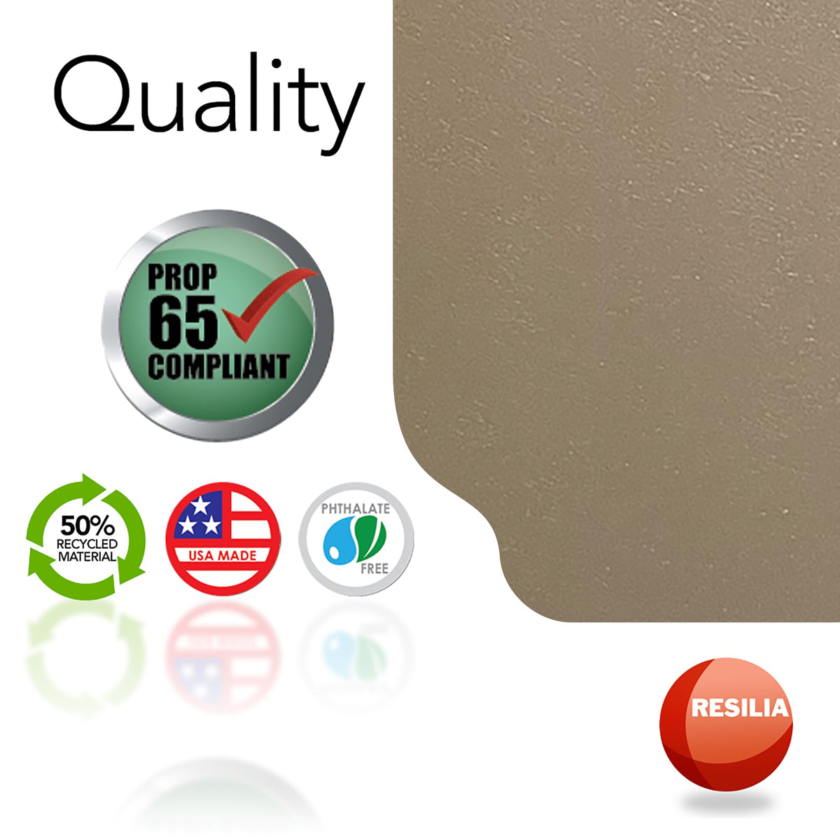 RESILIA eco-friendly materials deliver safe, recycled-content protection