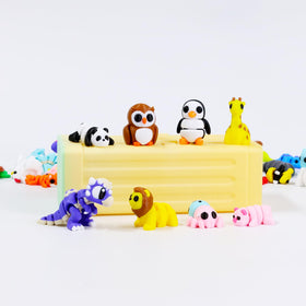 ResinGlow storage box for mini animals keeps pieces neatly organized.