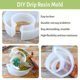 RESIN GO plastic vase inset demonstrates easy-to-mold components.