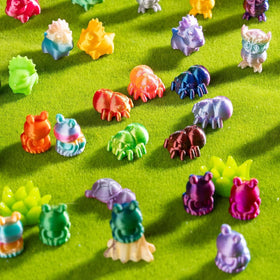 ResinGlow classroom rewards gradient figurine supports prize packs.
