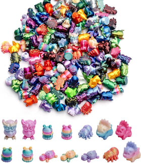 ResinGlow frog gradient mini figurine adds charm to shelves and rewards.