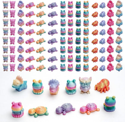 ResinGlow owl gradient mini figurine for desk decor and classroom rewards.