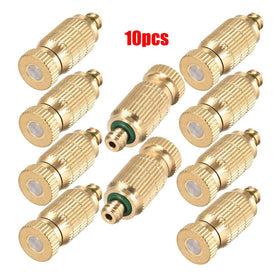 RESNSTAR brass misting nozzle close-up of durable brass body