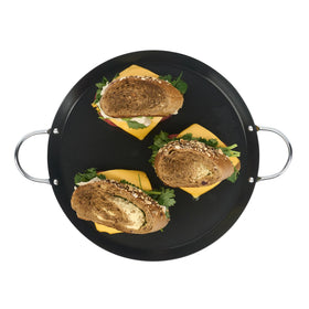 Restaurantware Met Lux nonstick surface helps flip tortillas and pancakes with minimal sticking