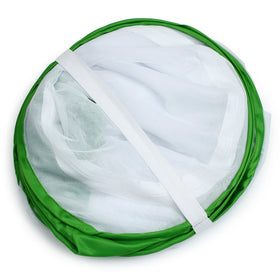 RESTCLOUD 28x28x48 inch terrarium with breathable mesh for safe caterpillar rearing.