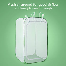 RESTCLOUD pest-protection mesh detail showing 2mm openings to deter birds
