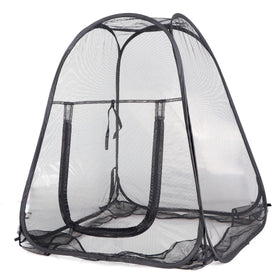 RESTCLOUD pop-up plant cover over plants offers quick, tool-free protection.