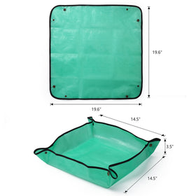 RESTCLOUD repotting mat green folds flat for compact storage