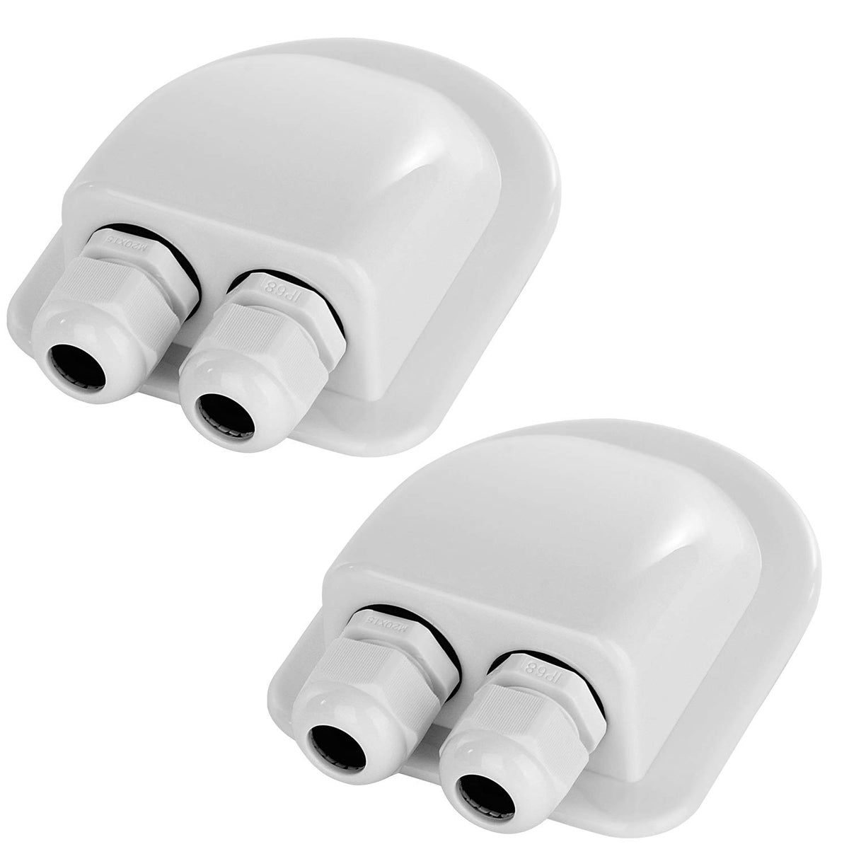 Restmo 2-pack IP68 solar cable entry gland sealing outdoor panels for durability