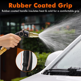 Restmo four spray patterns for versatile cleaning and watering