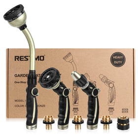 Restmo garden watering wand with 10 patterns for precise irrigation