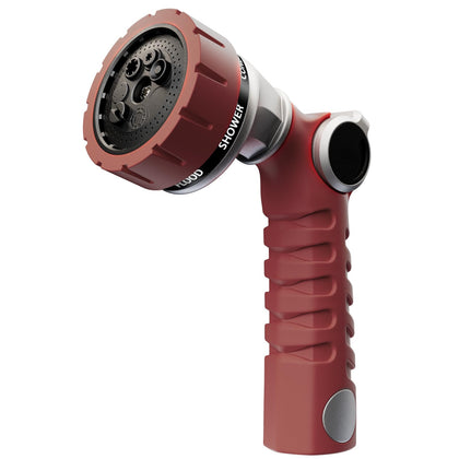 Restmo heavy-duty hose nozzle with durable metal body for outdoor use