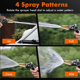 Restmo full spray nozzle for quick bucket filling and yard tasks