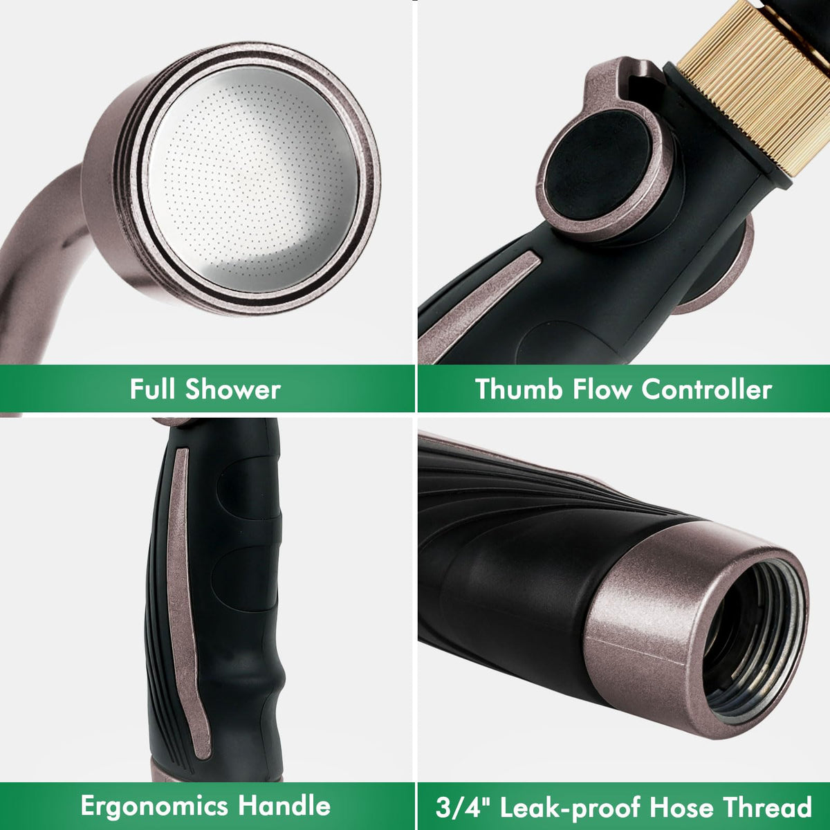 RESTMO leak-tight gasket helps prevent drips and water waste