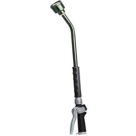 Restmo long watering wand with full shower delivers even rain-like coverage for delicate seedlings.