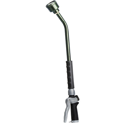 Restmo long watering wand with full shower delivers even rain-like coverage for delicate seedlings.