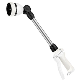Restmo metal watering wand 16-inch body for durable watering and comfortable handling.