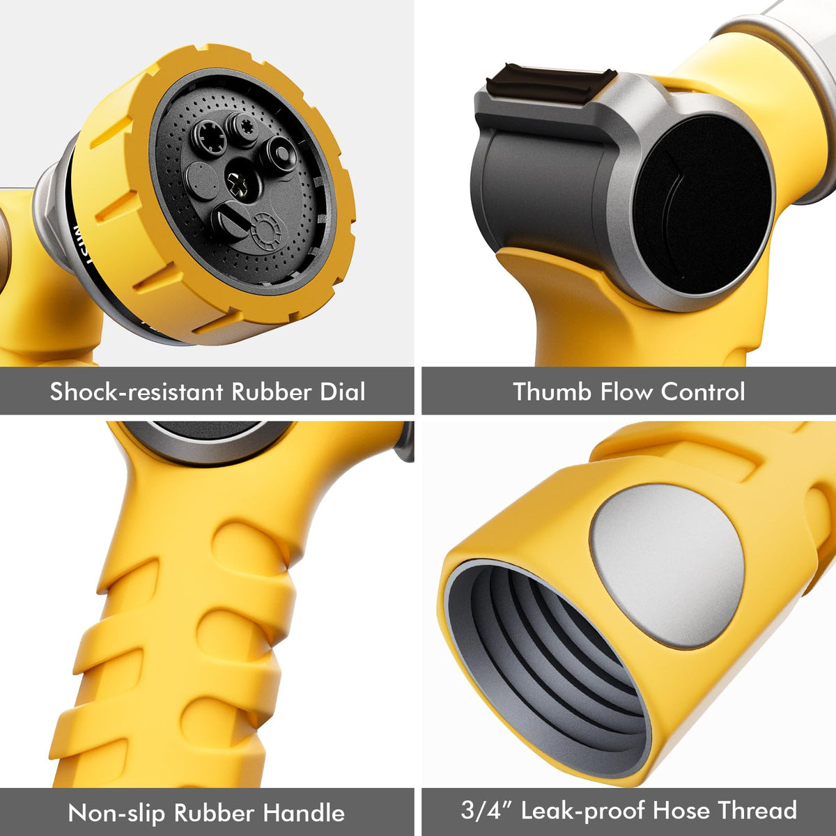 Restmo rubber seal gasket minimizes leaks for efficient water use.