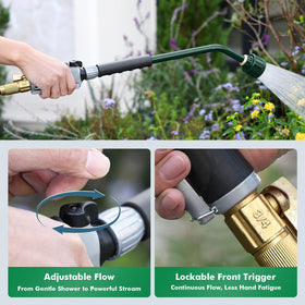 Restmo three-quarter GHT connector ensures quick secure fit to standard hoses.