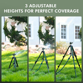 Restmo heavy-duty zinc sprinkler head delivering durable, long-lasting watering.
