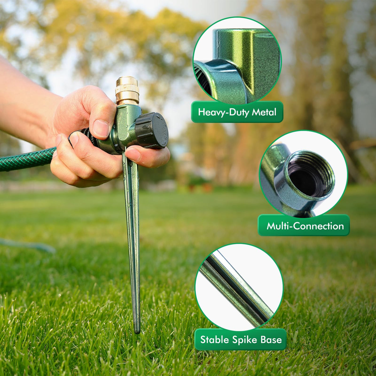 Restmo universal 3/4 NH thread compatibility fits most sprinklers