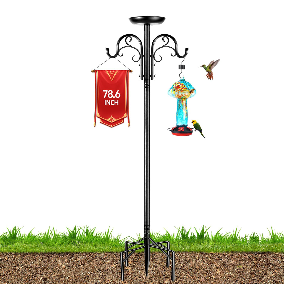 ReTang double-hook assembly for outdoor use, sturdy and versatile.