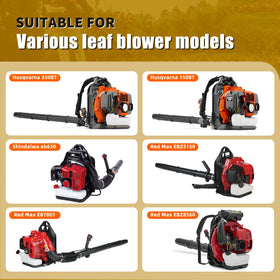 Retepif compatibility guide for Husqvarna, Echo, Red Max, Shindaiwa backpack blowers