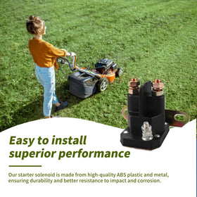 Retepif starter solenoid packaging included ensures quick setup and immediate use.