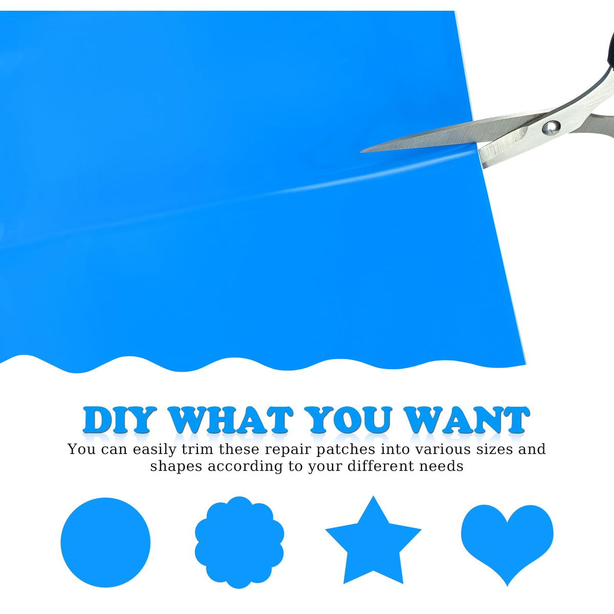 RETOONGKING patch kit in-use applying patch for easy surface repair