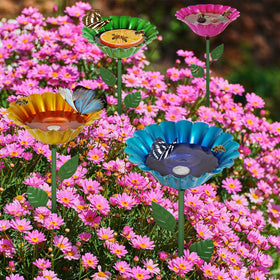Retyion floral stations enhance garden aesthetics while inviting pollinators