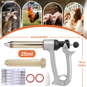 ReuVibk 5-gear adjustment dial enables precise dose selection to minimize waste