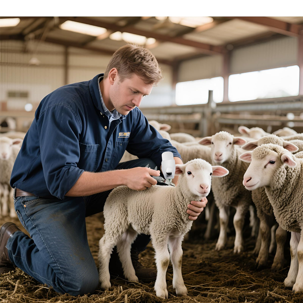ReuVibk compatible with multiple animals for versatile on-farm use.