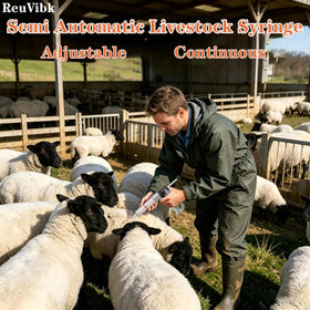 ReuVibk non-slip grip design improves handling in wet or muddy conditions