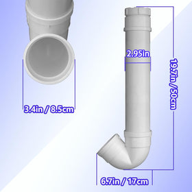 Rexwnadu feeder dimensions 19.7 inches long and 2.95 inches diameter highlight space-saving design.