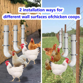 Rexwnadu outdoor coop use shows placement away from water sources for longevity.