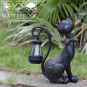 REYISO verdigris patina detail enhances vintage garden charm