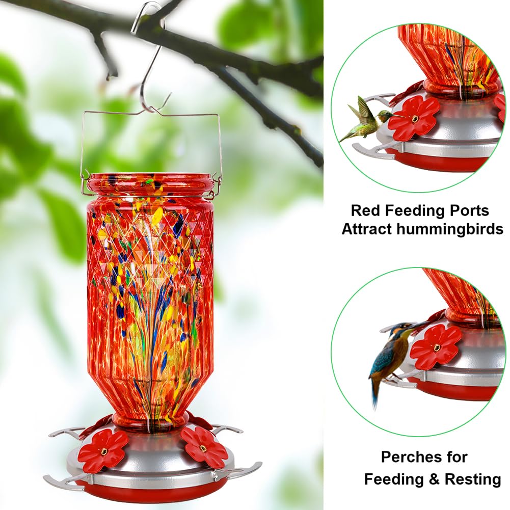REZIPO anti-ants moat and leak-proof base protect nectar.