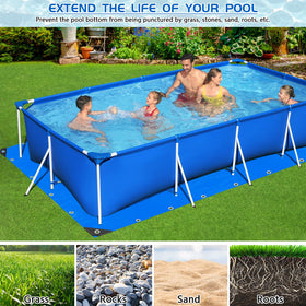 RGJ easy clean foldable pool pad for quick storage.