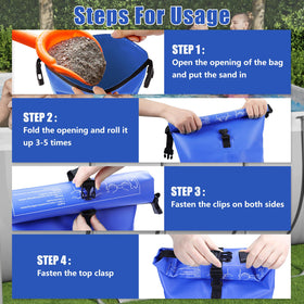 RGJ easy-fill roll-down seal design keeps contents contained