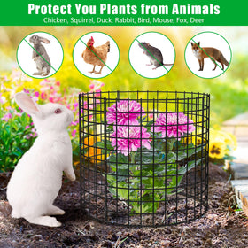 RGJ animal barrier helps keep rabbits, chickens, and birds at bay