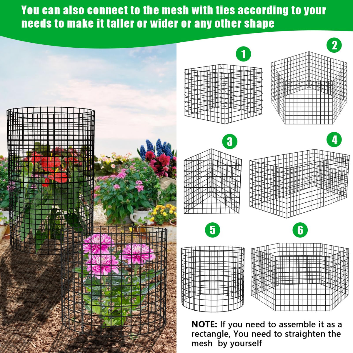 RGJ garden application shows versatile protection for multiple plants