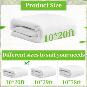 RGQSUN breathable mesh plant cover keeps crops airy and protected.