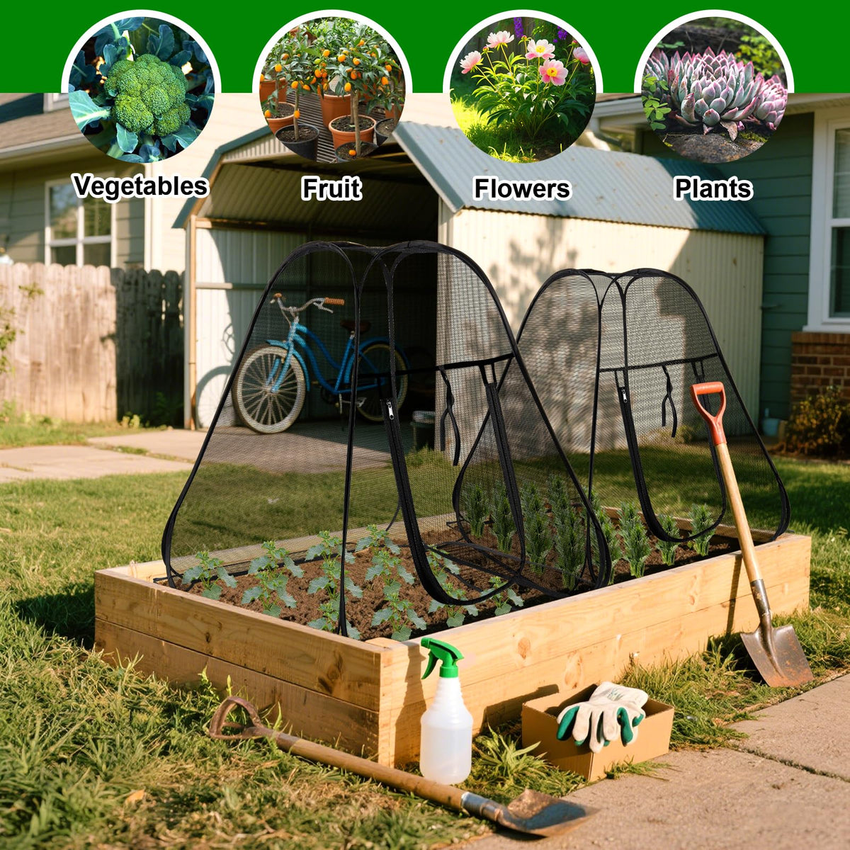 RGQSUN easy-access design supports watering and harvesting