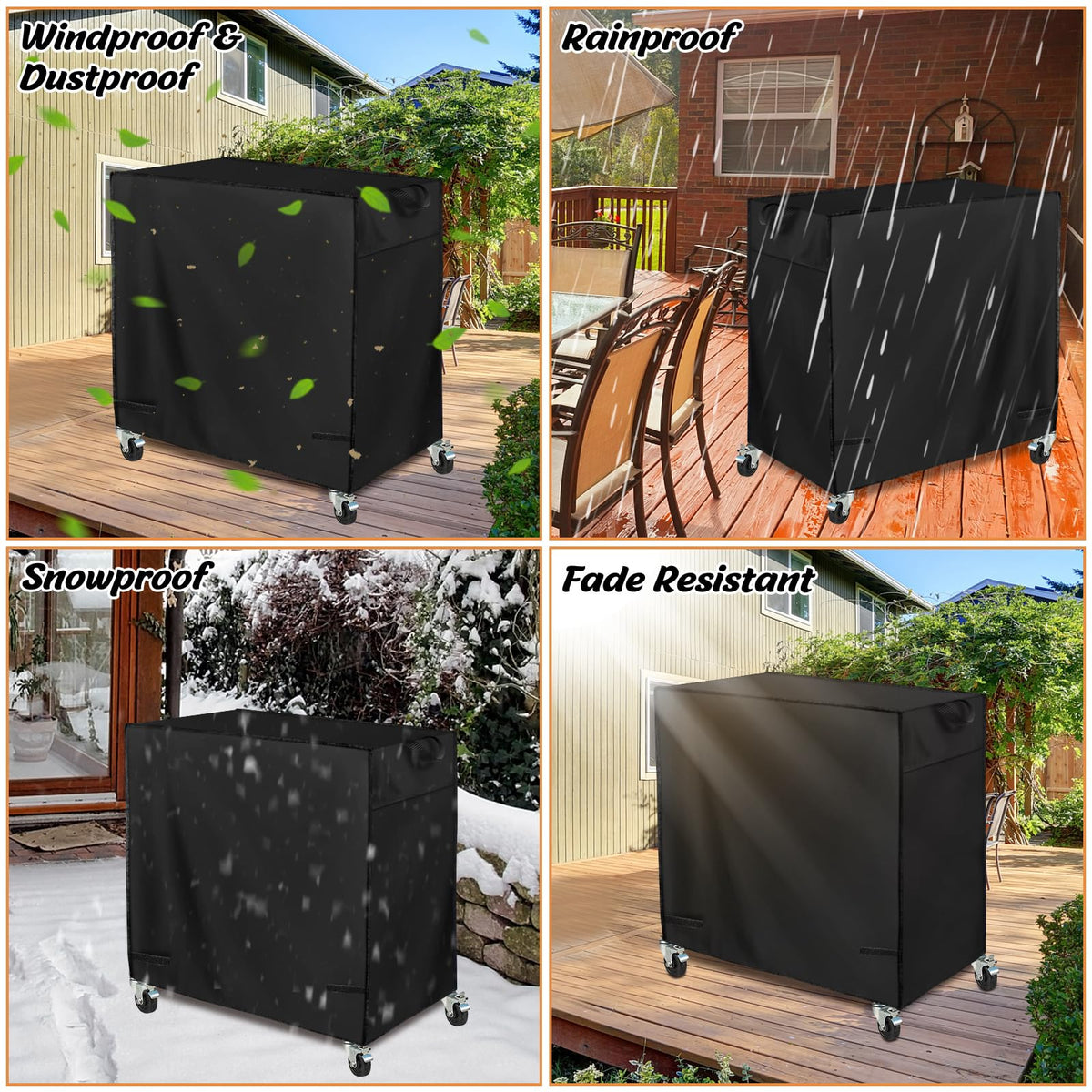RGQSUN storage bag keeps the cover portable when not in use
