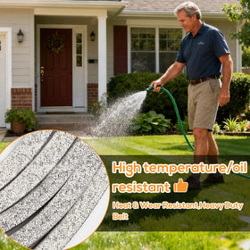 RGQSUN belt enhances grass-cutting efficiency with reduced power loss