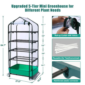 RHAHA adjustable shelves keep seedlings organized for efficient staging.