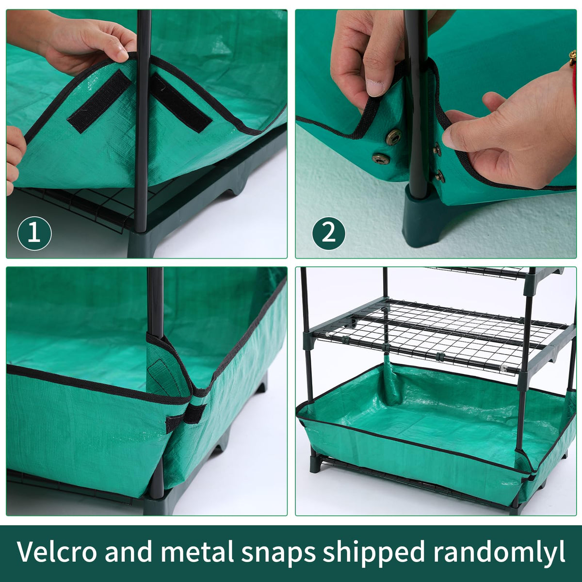 RHAHA electroplated metal poles resist rust for lasting stability.