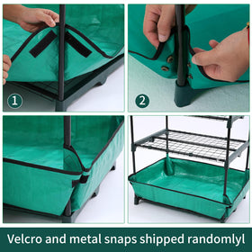 RHAHA PVC cover is waterproof, UV-resistant, and lets light through.