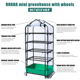 RHAHA zippered door provides secure access and airflow control.
